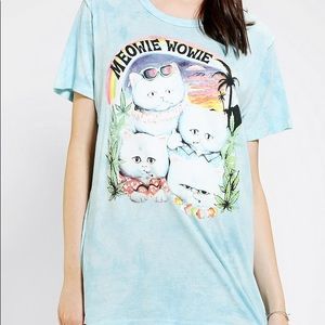 Meowie wowie Unif tee